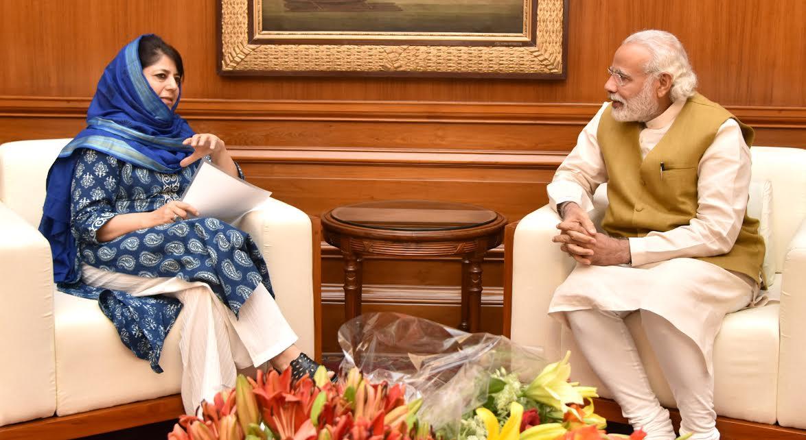 Mehbooba calls on Prime Minister